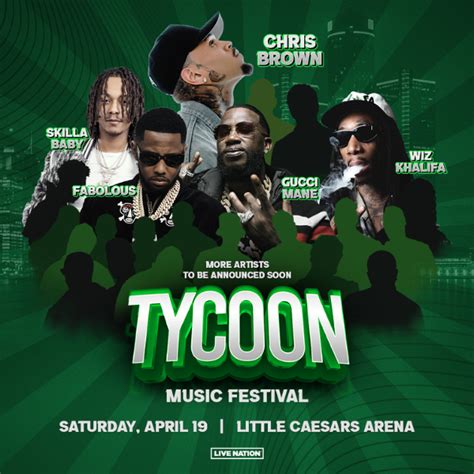 Tycoon Music Festival Feat Chris Brown And Friends Tickets .